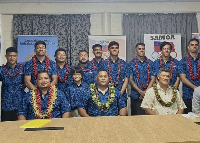 Samoa National Open Men’s Touch Team: Historic Departure for Queensland State Cup 2024