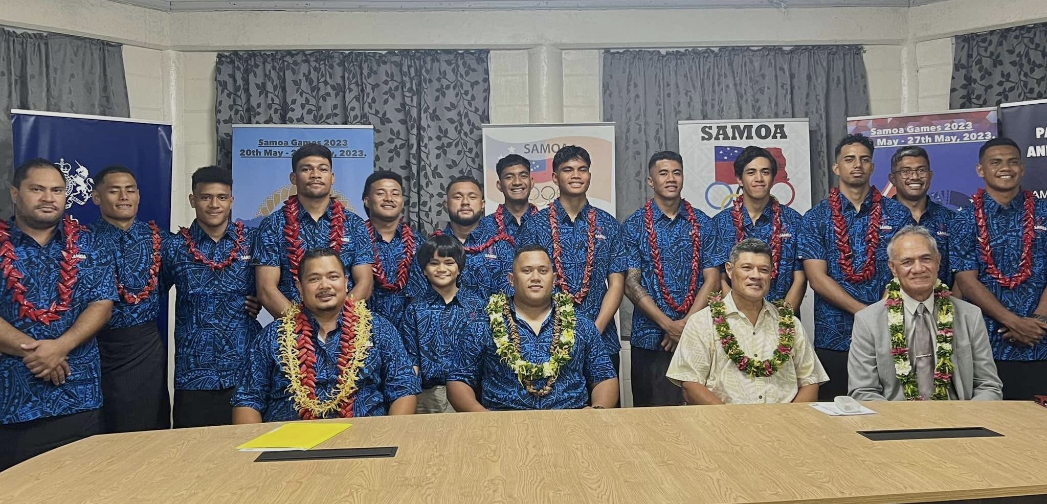 Samoa National Open Men’s Touch Team: Historic Departure for Queensland State Cup 2024