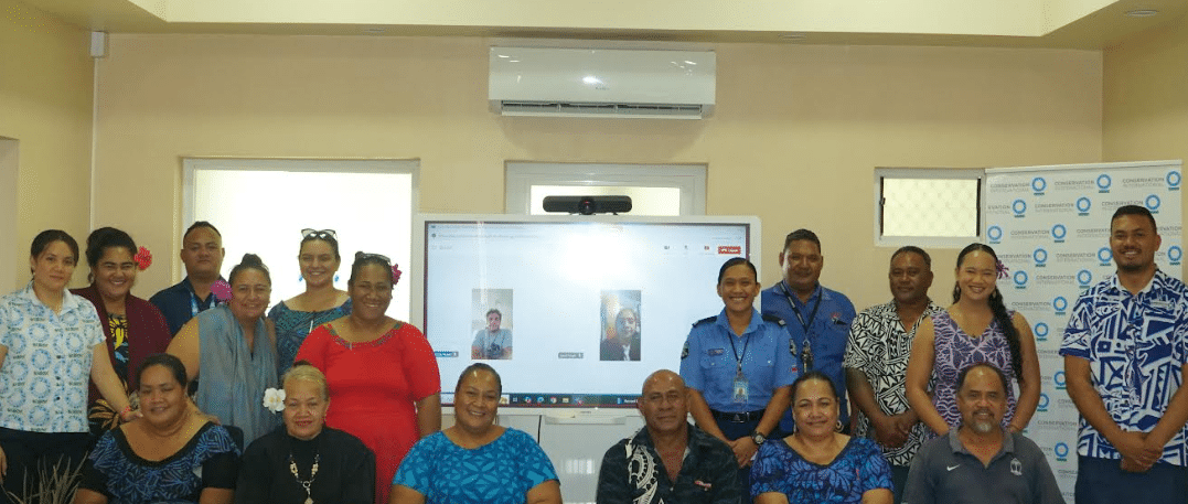 CONSERVATION INTERNATIONAL INTRODUCES  MARINE STEWARDSHIP COUNCIL CERTIFICATION PRE-ASSESSMENT PROCESS  TO SAMOA’S TUNA FISHING INDUSTRY STAKEHOLDERS.