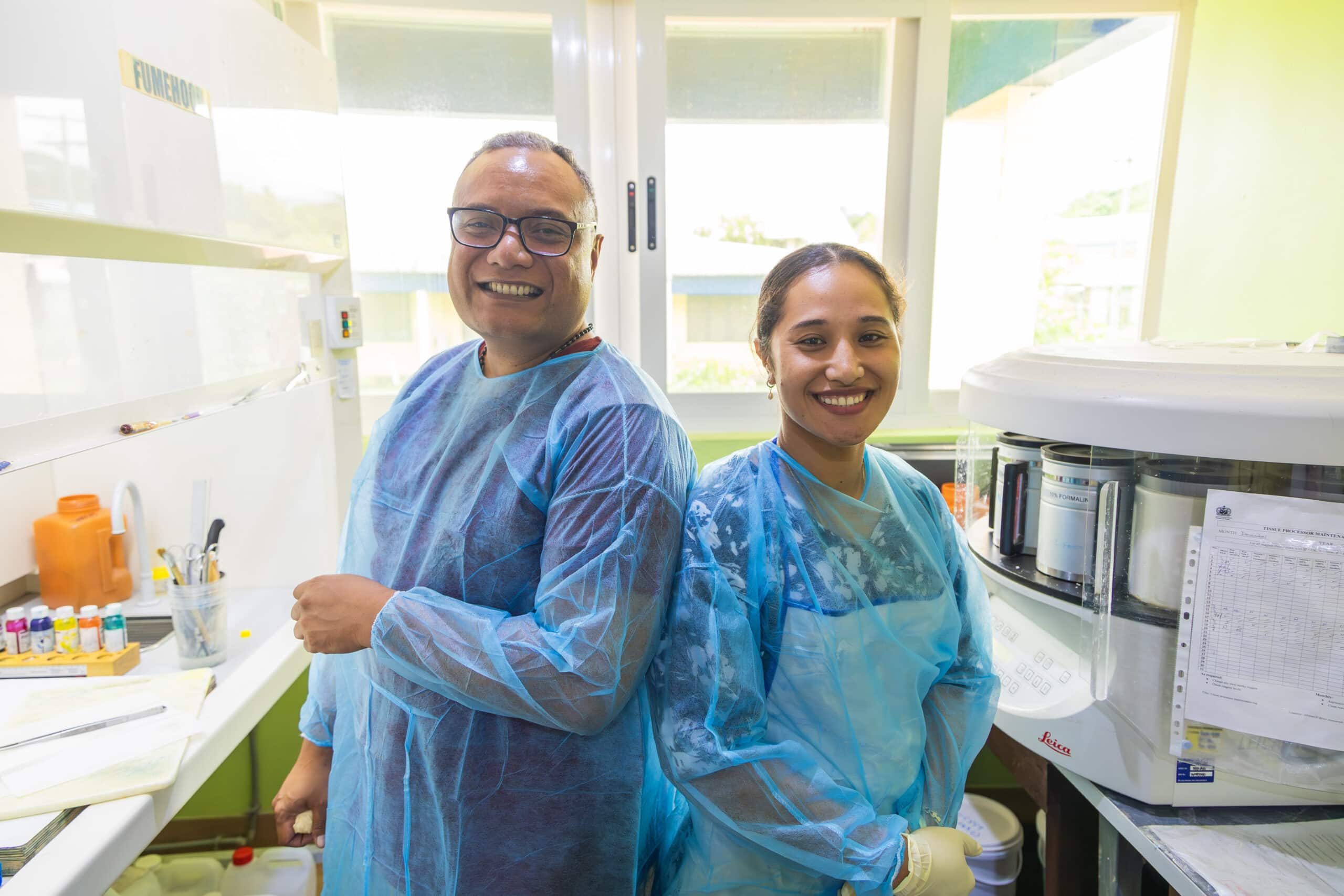 DOCTORS TOUMOUA AND TAUTOGI STRENGHTHENING SAMOA’S PATHOLOGY SERVICES