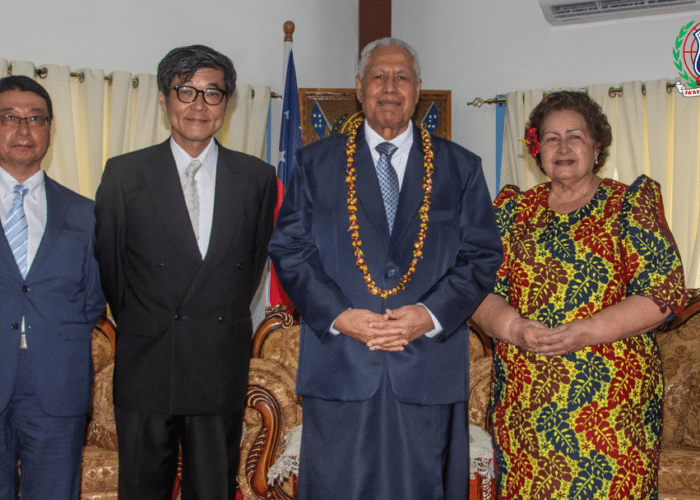 MINISTRY OF FOREIGN AFFAIRS AND TRADE  PRESS RELEASE  PRESENTATION OF CREDENTIALS OF THE AMBASSADOR OF JAPAN TO SAMOA THURSDAY 9 JANUARY 2025