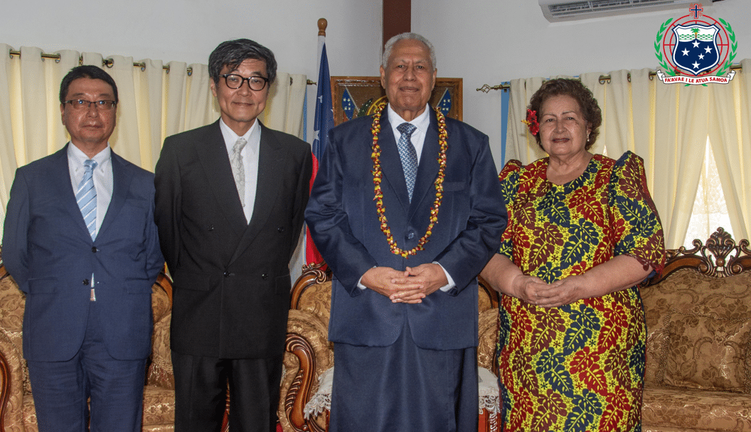 MINISTRY OF FOREIGN AFFAIRS AND TRADE  PRESS RELEASE  PRESENTATION OF CREDENTIALS OF THE AMBASSADOR OF JAPAN TO SAMOA THURSDAY 9 JANUARY 2025